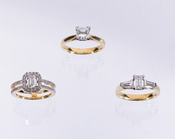 Before deciding on your ring think about your wedding band as these two